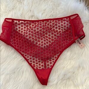 Victoria’s Secret Red Lace Panties S
